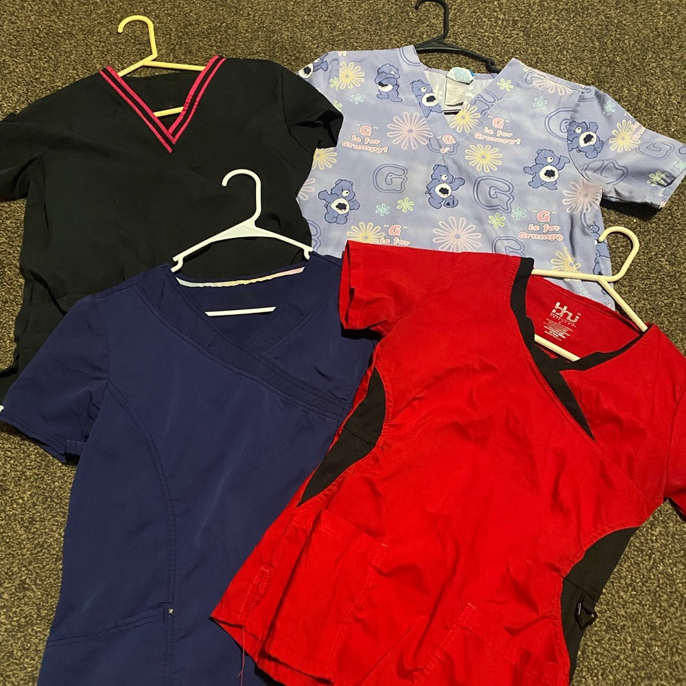 Scrub tops